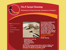 Tablet Screenshot of da-carpet-cleaning.com